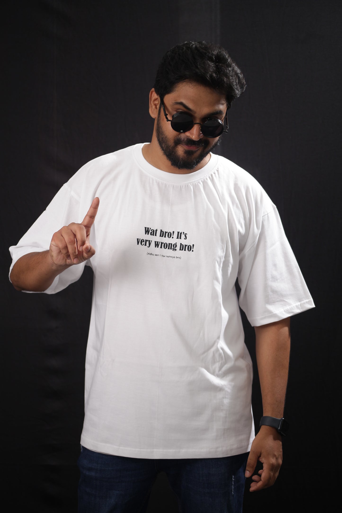 "Wat Bro" - The Punchline Press printed T-shirt