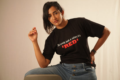 “Truth’s Color” - The Statement Series printed T-Shirt (Black)