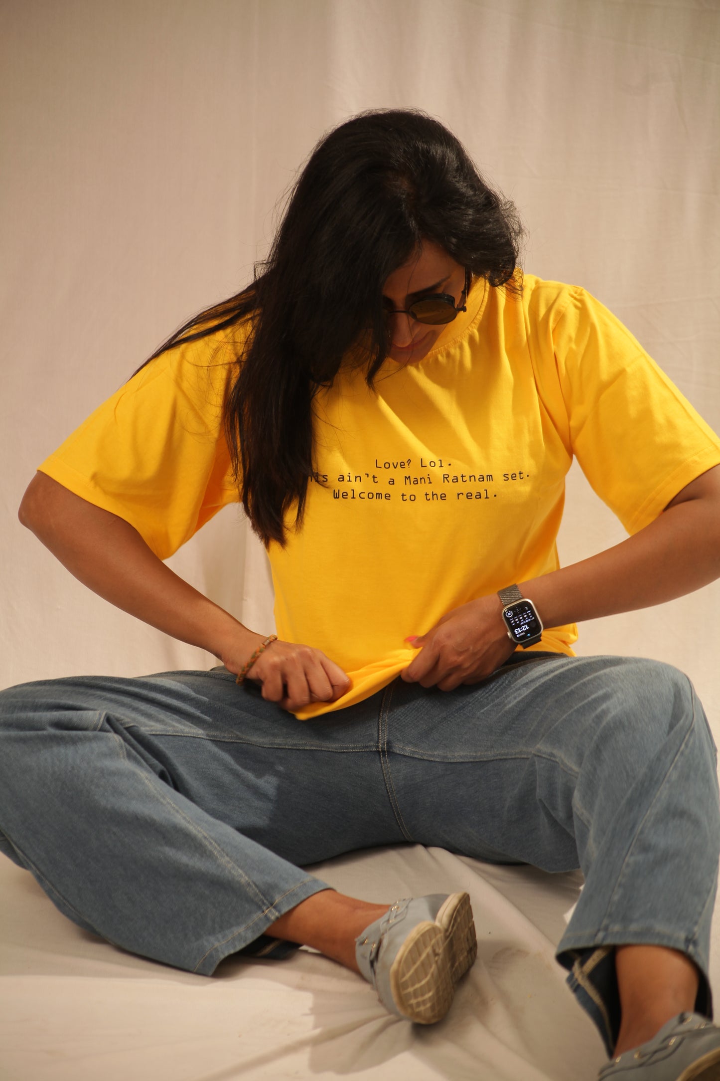 "Love? Lol." - The Punchline Press printed T-shirt